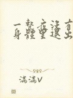 一整夜没有从你身体里退出来