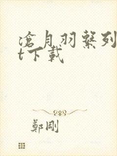 沧月羽系列txt下载