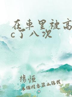 在车里被高潮被c了八次