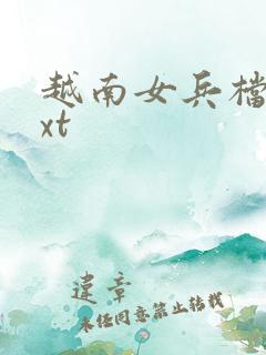 越南女兵档案txt