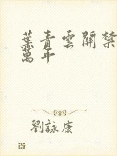 叶青云关禁闭一万年