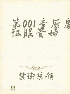 第001章厨房征服贵妇