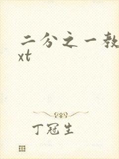 二分之一教主txt