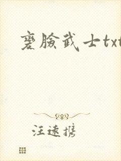 变脸武士txt