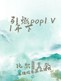 引燃pop1∨1年下