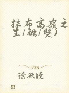 抹布高岭之花(生/触/双)