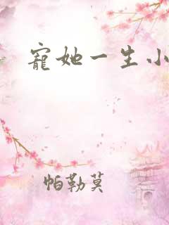 宠她一生小说