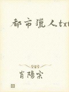 都市猎人txt