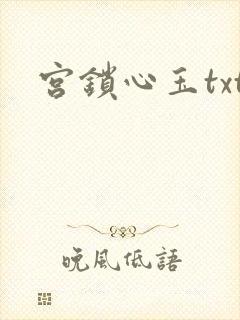 宫锁心玉txt
