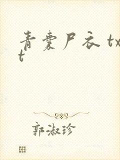 青囊尸衣 txt
