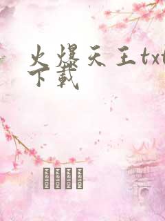 火爆天王txt下载