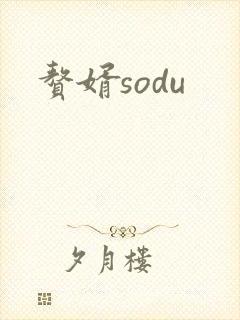 赘婿sodu