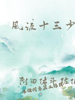 风流十三少