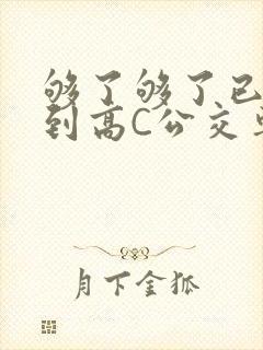 够了够了已经满到高C公交车