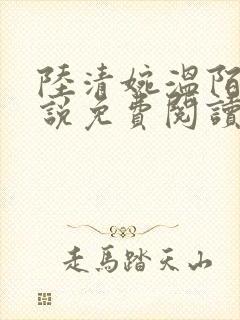 陆清婉温陌寒小说免费阅读