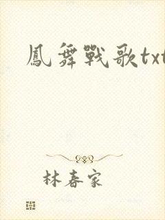 凤舞战歌txt