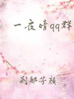 一夜晴qq群