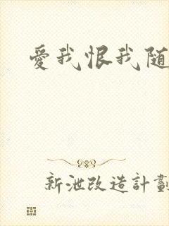 爱我恨我随便你