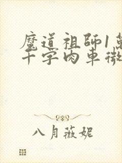 魔道祖师1万8千字肉车微博