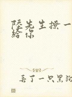 陆先生撩一下命给你