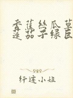 香蕉丝瓜草莓榴莲茄子绿巨人免费