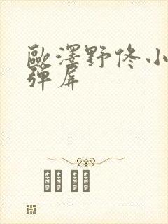 欧泽野佟小曼无弹屏