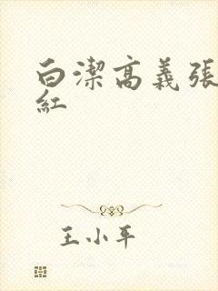 白洁高义张敏梅红