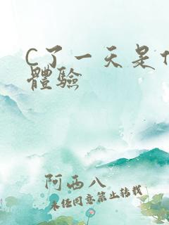 C了一天是什么体验