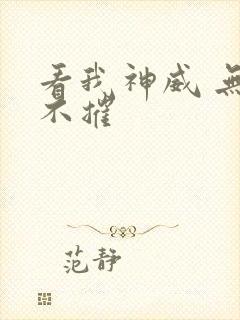 看我神威 无坚不摧