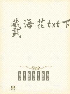 藏海花txt下载