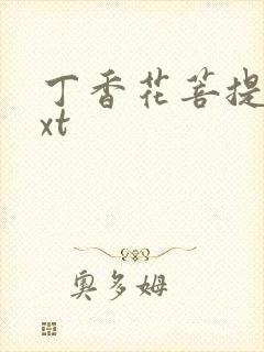 丁香花菩提树txt