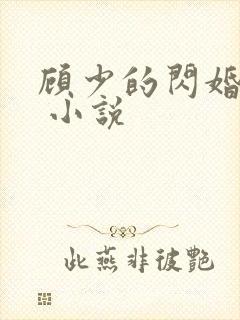 顾少的闪婚宠妻 小说