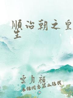 顺治朝之皇后重生