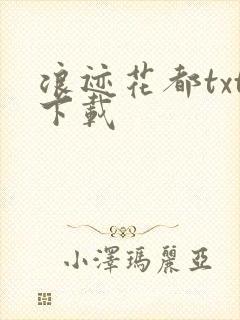 浪迹花都txt下载