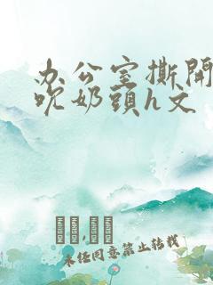 办公室撕开奶罩吮奶头h文