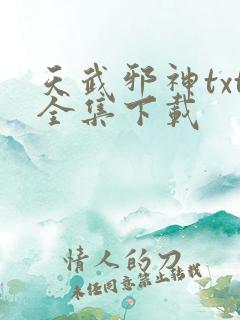 天武邪神txt全集下载