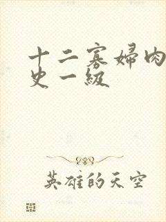 十二寡妇肉床艳史一级