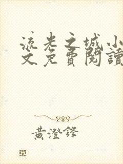 流光之城小说全文免费阅读