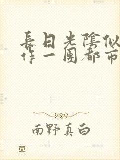 长日光阴似箭乱作一团都市言情