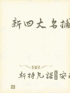 新四大名捕全集