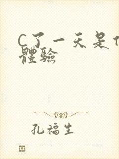 C了一天是什么体验
