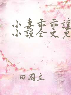 小妻乖乖让我宠小说全文免费阅读