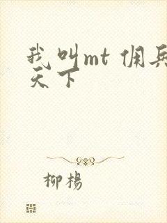我叫mt 佣兵天下