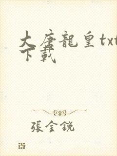 大唐龙皇txt下载