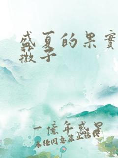 盛夏的果实 小薇子