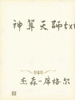 神算天师txt
