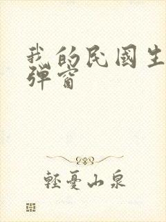 我的民国生涯无弹窗