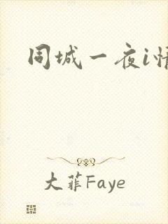 同城一夜i情