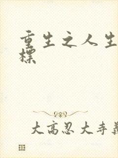 重生之人生新目标