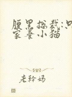 腹黑总裁:只疼家养小猫